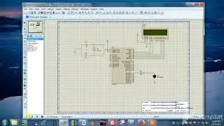 How to use Proteus Software to draw schematic diagrams.|| Project Simulation.