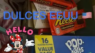 PROBANDO DULCES DE EEUU CON MARTÍN