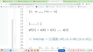 Leetcode 1109. Corporate Flight Bookings | SWEEP LINE | PREFIX SUM