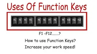 What are Function Keys? A to Z Function Keys