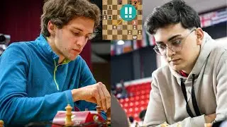 ONE MISTAKE CAN CREATE A MINIATURE!! || VAHAP SANAL VS ALEXANDER DONCHENKO || ECC 2023