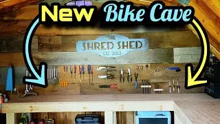 Building a Bike Cave | DIY MTB Workshop