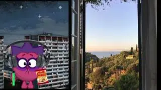 Думерские лица ёжика:твой вид из окна это:
