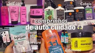 comprando produtos de beleza 🧖‍♀️ | produtos de autocuidado para cabelo, banho e skin care