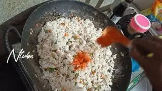 fried rice street style | Chicken fried rice | street style  || Ntube