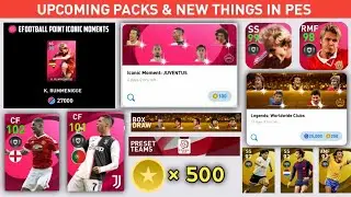 Next Iconic Moment & New Gp Legend Box Draw In Pes 2021 Mobile || eFootball Store Players