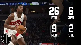 O.G. Anunoby Highlights | Cavaliers vs. Raptors | 23rd Dec 2022