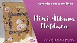 Como fazer um mini álbum de scrapbook fácil e rápido