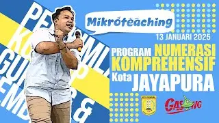 Pelatihan Kota Jayapura PEDE: Micro Teaching I Penjumlahan dengan Konsep Gunung dan Lembah