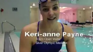Open water swimming starts with Keri-anne Payne