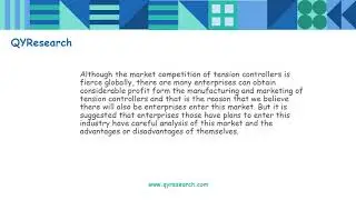 Global Tension Controllers market will reach 208.28 million US$ by the end of 2025