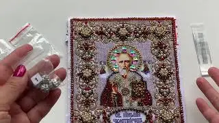 ГОТОВАЯ РАБОТА  от фирмы Образа в каменьях 🌸 разбор остатков