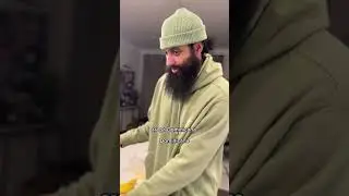 We realized after that we never told him what the dish was