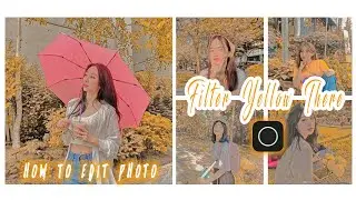 Edit Photo-Filter yellow There | Free QR Code in Polarr | Polarr Tutorial iPhone & Android