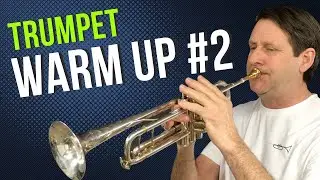 Trumpet Warm Up #2 🎺 (Best for New Players Who Can Play G in the Staff)