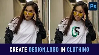 How to design/logo in clothing in photoshop