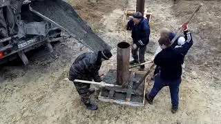 #БИЗНЕС В ДЕРЕВНЕ. НАЧИНАЕМ СБОРКУ ПЕЧЕЙ ПО ПРОИЗВОДСТВУ ДРЕВЕСНОГО УГЛЯ(3)