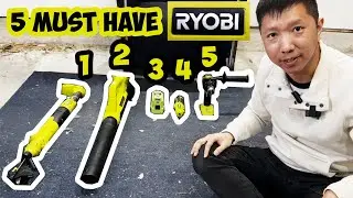 5 RYOBI Tools for DIY Homeowners