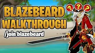Blazebeard Quest Walkthrough /join blazebeard - AQW