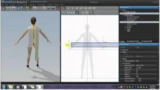 Draping a Scarf in Marvelous Designer