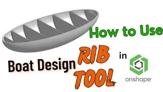 Onshape Tutorial on Rib Tool | How to use Rib Tool in Onshape CAD