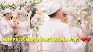 HAPPY ANNIVERSARY MAMA AND PAPA LOVE ❤❤  HAPPY ALWAYS UNTIL JANNAH 🙏