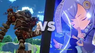 Genshin Impact Qiqi vs Ruin Guard (Healing Montage)