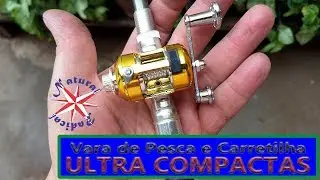 Primeiras Impressões Vara Caneta com Carretilha