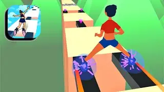 SKY ROLLER 🏃‍♀️🤸‍♀️ Gameplay Android, iOS | All Levels