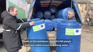Ensuring stable access to clean water for 60,000 people in Marhanets in southern Ukraine