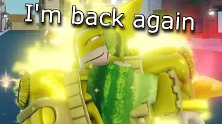 I'm gonna title the video I am back again
