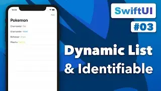 SwiftUI - Dynamic List and Identifiable