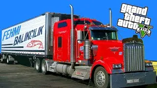 GTA 5 GERÇEK HAYAT !!! - Şirketimize YENİ KAMYONET Aldık ! ( Feyzullah Abiyi Balıkçı Yaptık ) #26