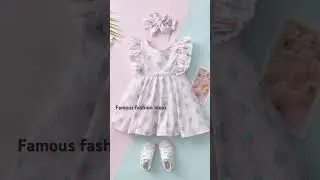 #shorts# Adorable baby girl summer outfits#