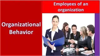 Chapter 2 Organizational behavior #motivation #leadership #communication  workplace behavior #Part_1