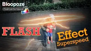 SUPERSPEED FLASH EFFECT (CINEMATIC) | Final Cut Pro X 2020