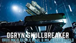 Ogryn Skullbreaker + Orox Mk II Battle Maul & Mk III Slab Shield - Heresy Gameplay｜Darktide