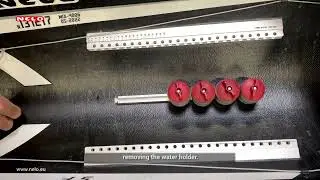 How many weight kits fit in the central rail?