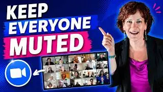 How To Use Zoom | Setup to Run Large Meetings (Not Webinars!)