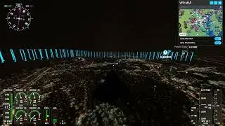 MSFS 2020 Darkstar from New York to Washington, Ronald (Night)