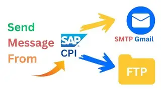 How to Send Data from SAP CPI to FTP & SMTP Servers | Step-by-Step Integration Guide