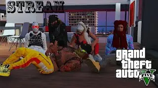 Вечер с семьёй GTA V SMOTRA RAGE