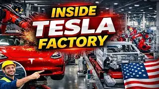 Inside Tesla Gigafactory USA | How Electric Cars Are Made