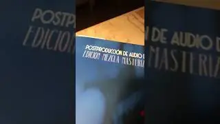 Recomiendo libro: Postproducción de audio digital. Es muy interesante.