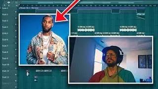 Making a Key Glock type beat with SAMPLE | Fl Studio Cookup