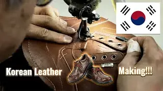 From Hand to Machine: How Korean Leather Shoes Are Made Today