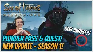 NEW UPDATE! PLUNDER PASS - SEASON 1! New Merchant Voyage! - Sea of Thieves!