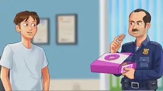 How to make Harold eat donut 🍩 - summertime saga update 0.20.17 🔥🔥🔥