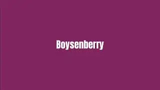 Boysenberry