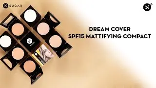 Dream Cover SPF15 Mattifying Compact | SUGAR Cosmetics